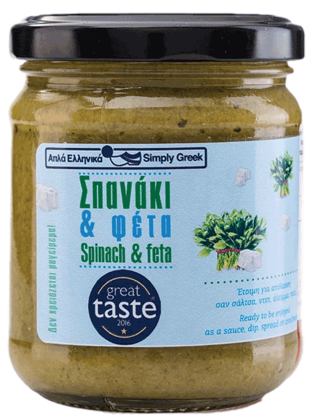 Simply Greek Πατέ Σπανάκι & Φέτα